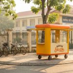 Kinh doanh đồ ăn sáng cho học sinh — Xe đẩy gần trường vốn nhỏ